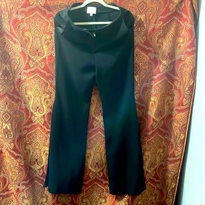 Cinq a Sept flared leg split pants